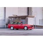 予約  Boss Machine BM 1/64 BMW 2代目 E30 Alpina B3 2.7 Touring 改造 Red