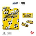  новый товар PRE0010 Pop Race x Enigma 1/64 Honda Civic Pandem Civic EG6 Rocket Bunny переделанный автомобиль желтый Mooneyes che i скалярный иметь блистер Ver
