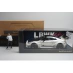 1/18 зажигание модель IG2358 LB-Silhouette WORKS GT Nissan 35GT-RR белый Ms.Chisaki Kato