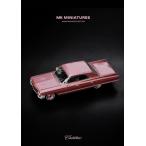 予約  MK Miniatures 1/64  キャデラック ドゥビル Cadillac DeVille Ice Plum Pink (Pink) Roof