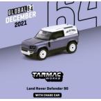 新品 T64G-019-BL Tarmac Works 1/64 ランドローバー Defender 90 Matt Blue Grey