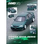 新品 IN64-EKS-GREEN INNO イノモデル 1/64 ホンダ Honda シビック フェリオ Si (EK) グリーン