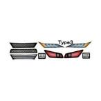 Yahoo! Yahoo!ショッピング(ヤフー ショッピング)GA10129 Nobu Paint 切れてるライトシール Type3 Ｇスタイル/新品
