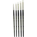 ガイアノーツ BFS01  平筆セット (平筆#0、#2、#4、#6、#8各1本入り)