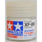  Tamiya акрил Mini XF086 Flat clear 