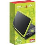 [ подготовлен товар ] New Nintendo 2DS LL черный × lime SD карта формат settled [video game]