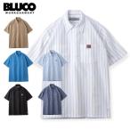 ショッピングユニフォーム BLUCO/ブルコ PULLOVER WORK SHIRT S/S 半袖ワークシャツ 143-21-001・6color