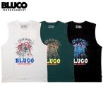 [ распродажа 20%OFF]BLUCO/brukoSLEEVELESS PRINTED T-SHIRT-. ястреб -/ безрукавка принт футболка 163-24-001*3color