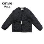 CAPTAINS HELM/キャプテンズヘルム #HELM-QUILTING LAYER JKT/キルティングジャケット・BLACK