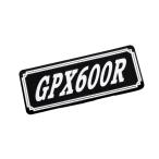 E-54-4 GPX600R чёрный / белый оригиналы te машина боковая крышка нижний обтекатель обтекатель с экраном custom экстерьер бак качающийся рычаг Swing Arm и т.д. 