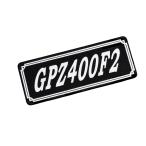 E-58-4 GPZ400F2 чёрный / белый оригиналы te машина боковая крышка нижний обтекатель обтекатель с экраном custom экстерьер бак качающийся рычаг Swing Arm и т.д. 