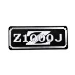 E-6-4 Z1000J чёрный / белый оригиналы te машина custom экстерьер бак хвостовой обтекатель нижний обтекатель обтекатель с экраном качающийся рычаг Swing Arm и т.д. 