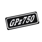 E-63-4 GPz750 чёрный / белый оригиналы te машина боковая крышка нижний обтекатель обтекатель с экраном custom экстерьер бак качающийся рычаг Swing Arm и т.д. 