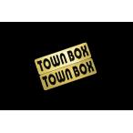 EEE-819-1 TOWN BOX 金黒 アクリル2層 ス