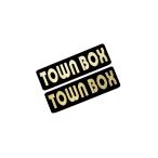 EEE-819-3 TOWN BOX 黒金 アクリル2層 ス
