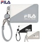  чехол для пропуска катушка имеется FILA filler (FIS-0644) чехол для проездного билета катушка Junior Kids женский ученик старшей школы ученик неполной средней школы ученик начальной школы девочка женщина ребенок посещение школы ходить на работу модный 