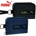  кошелек складывающийся пополам ремешок на шею имеется PUMA Puma (PM384) раунд застежка-молния бумажник Kids Junior ребенок мужчина мужчина . ученик начальной школы ученик неполной средней школы Mini кошелек носорог f