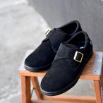 メンズ GRAVIS グラビス 25226 SHANAHAN シャナハン モンクストラップスエードシューズ