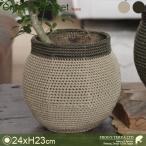 Raffia Basket M B6246( диаметр 30cm×H34cm)( низ дыра нет )(9 номер соответствует )( растения волокно / cocos nucifera волокно )( цветочный горшок / горшок покрытие )( посадочная машина /..../ pot )