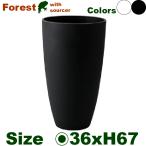  forest высокий L ( диаметр 36cm×H67cm)( низ дыра есть /. тарелка есть )( воспроизведение pra )( цветочный горшок / горшок покрытие )( посадочная машина / садоводство /..../ pot )