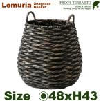  Lem задний L 15 номер ( диаметр 48cm×H43cm)( низ дыра нет ) растения волокно горшок покрытие посадочная машина садоводство .... корзина Cafe 