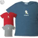スヌーピー半袖Tシャツメンズ天竺発...