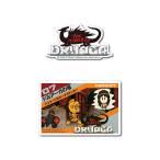 ナムコレジェンダリーシリーズ ステッカー ドルアーガの塔/Aセット（2枚組）