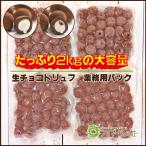 【大容量2kg入り】生チョコトリュフ業務用セット(プレミアム500g・ラムレーズン500g)各2パック入り【冷凍品】