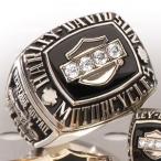 【ハーレーダビッドソンオーナーズリング】  ダイヤモンドクレスト/ラージ/ラストリアム