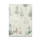  бумага для писем снег. лес lpd-662