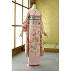 振袖 レンタル 結婚式 結納 卒業式 春 夏の成人式 身長 161cm〜176cm位 振袖レンタル 着物レンタル 食事会 振り袖レンタル 前撮り ピンク手描き桜に手まり