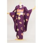 振袖 レンタル 結婚式 卒業式 春 夏 成人式 身長 155cm〜160cm位 振袖レンタル 着物レンタル 食事会 振り袖レンタル 前撮り 貸衣装 〔紫嵐山紋とび〕