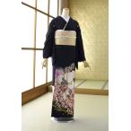 留袖とモーニング同時注文で10%OFF 留袖 レンタル 結婚式 ローズピンクシンフォニー 身長 150cm〜162cm位 着物レンタル 母親 高級 正絹 黒留袖レンタル