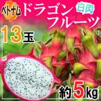  Вьетнам производство питахайя белый мясо 13 шар примерно 5kg * прохладный рейс отправка 