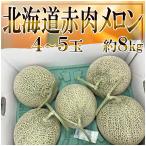  Hokkaido производство красный мясо дыня 4~5 шар полная масса примерно 8kg * прохладный рейс отправка 