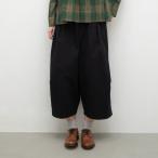 [公式ストア] SUN VALLEY サンバレー / コットン ナイロン ストレッチ サルエル パンツ