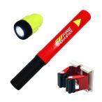 FIRE SHOKA STICK(ファイヤーショーカスティック)100秒 次世代の消火器具 LEDライト+粘着ホルダーセット 家庭用 小型 簡易消火器具 火災 防災グッズ 防災用品