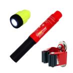 FIRE SHOKA STICK(ファイヤーショーカスティック)50秒 次世代の消火器具 LEDライト+マグネットホルダーセット 家庭用 小型 簡易消火具 防災グッズ 防災用品