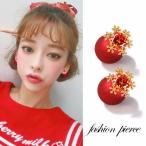 Yahoo! Yahoo!ショッピング(ヤフー ショッピング)一粒 カラー ビーズピアス 2Way 雪の花ピアス アクセサリー 誕生日  女性 結婚記念日　母の日