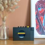  кассетная магнитола WE-001 серый 