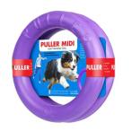 犬用玩具 ボール ロープ フライングディスク 水遊び 犬 Dear Children ドッグトレーニング玩具 PULLER Midi 中 2個セット