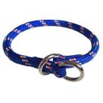 ショッピングモロッコ モロッコペットサプライ マウンテンチョークカラー 26インチ 長さ65cm×太さ13mm 6338 ブルーストライプ・BL26