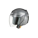 ヘルメット バイク ワンタッチバックル仕様 SG規格適合 シンプル リード工業 STRAX ジェットヘルメット ブラック LLサイズ
