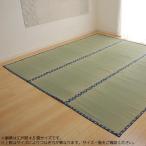 純国産 い草 上敷き カーペット 双目織 『ほほえみ』 江戸間6畳(約261×352cm) 1104236