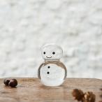 オブジェ 結晶 雪ダルマ 気象計 天気予