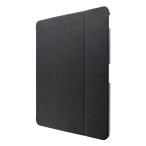 iPad ケース タブレットカバー 保護 手帳型 iPadPro2018 12.9inch 背面クリアフラップケースClearNote 黒 第3世代