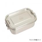 ランチボックス 弁当箱 ステンレス製 パッキン付き ピクニック アウトドア キャンプ シンプル 昼食 シャスタ ステンレスランチボックス