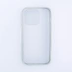  цветок кольцо смартфон покрытие простой рама SC14P001-GY( серый ) (iPhone 14 Pro для )