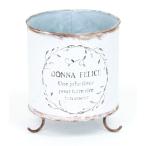  цветочный горшок жестяная пластина иен type цветок pot декоративное растение суккулентное растение садоводство садоводство двор модный жестяная пластина посадочная машина danatin нога pot белый 