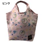 エコバッグ ショッピング 買い物袋 優美社 撥水 キャラクター うさぎ ピーターラビット くり手型 Sサイズ コンパクト収納エコバッグ ピンク